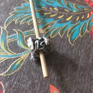 RETIRED Troll Bead 4 Frogs Big